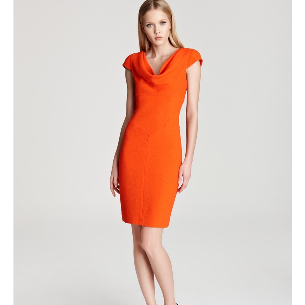 LIKE NEW Black Halo Red Gretchen Dress sz 4